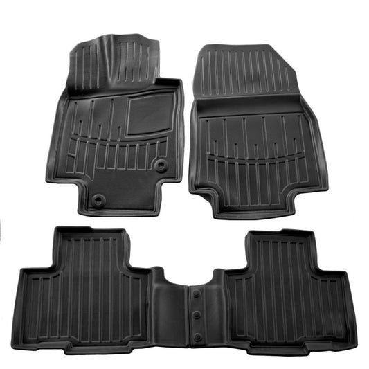 Stingray 3D Rubber Floor Mats (4 pcs) for Toyota Highlander 2019- - image 1
