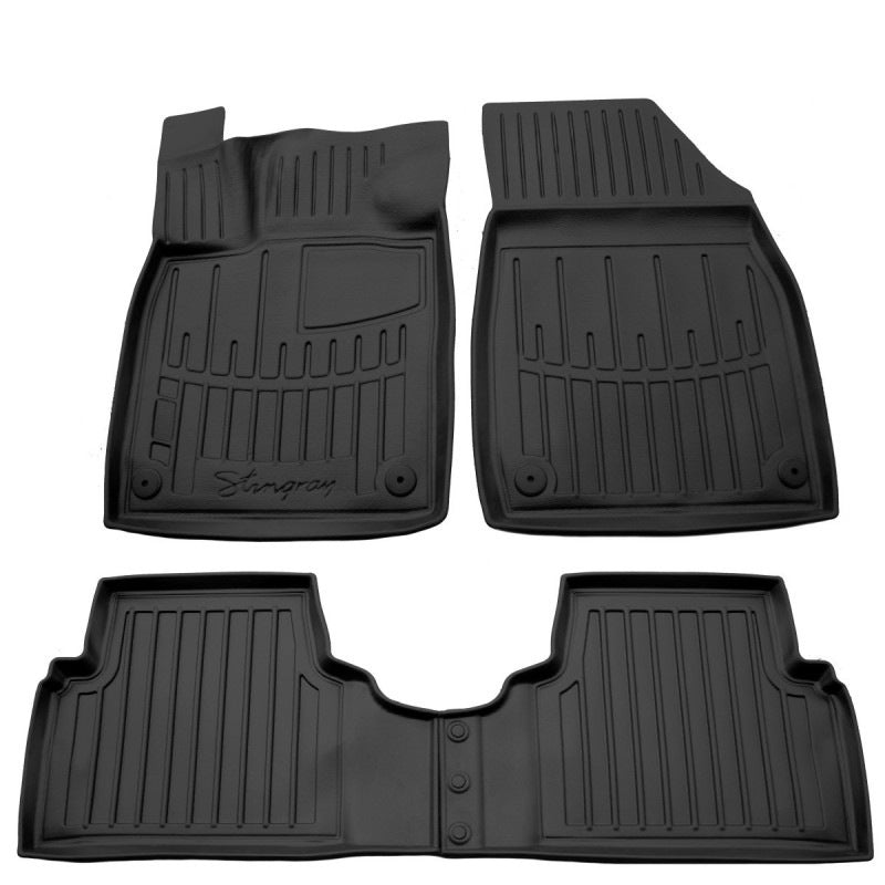 Stingray 3D Rubber Floor Mats (5 pcs, Polyurethane) for Volkswagen ID.3 2019- - image 1