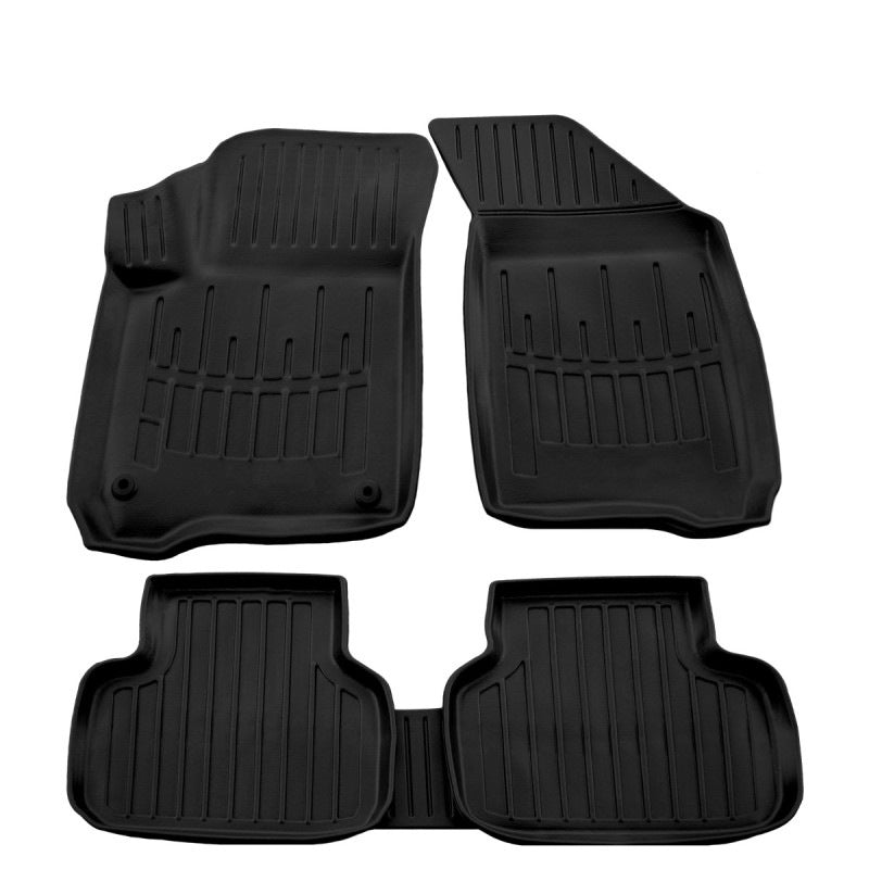 Stingray 3D Rubber Floor Mats (5 pcs, Polyurethane) for Dodge Journey 2008-2020 - image 1