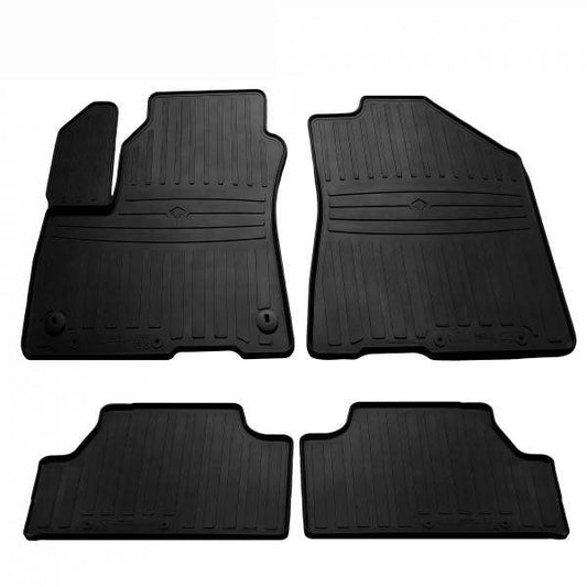 Rubber mats for E-Soul (4 pcs, Stingray Premium) for Kia Soul III 2019 ↗ - Reelken Auto