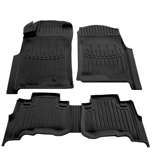 Stingray 3D mats (5 pcs, polyurethane) for Toyota Land Cruiser Prado 120 - Reelken Auto
