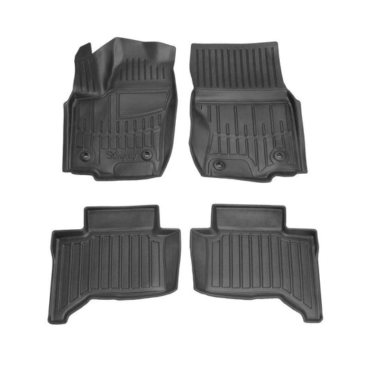 Stingray 3D Rubber Floor Mats (4 pcs, Polyurethane) for Toyota Land Cruiser Prado 250 2023- - image 1