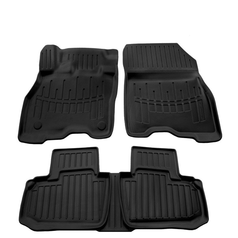 Stingray 3D Rubber Floor Mats (5 pcs, Polyurethane) for Nissan Leaf 2017- - image 1