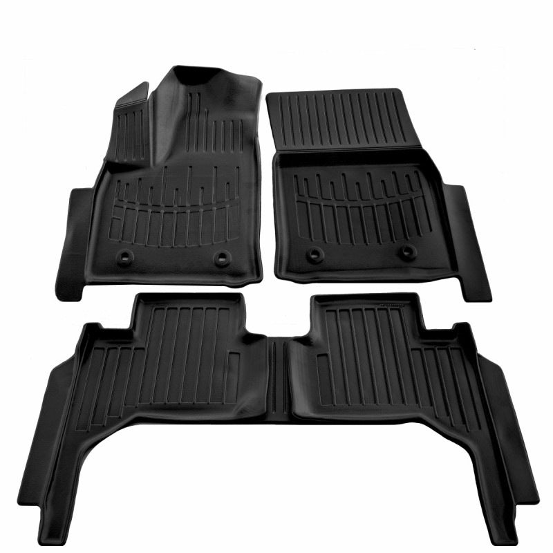 Stingray 3D Rubber Floor Mats (5 pcs, Polyurethane) for Toyota Land Cruiser 300 2021- - image 1