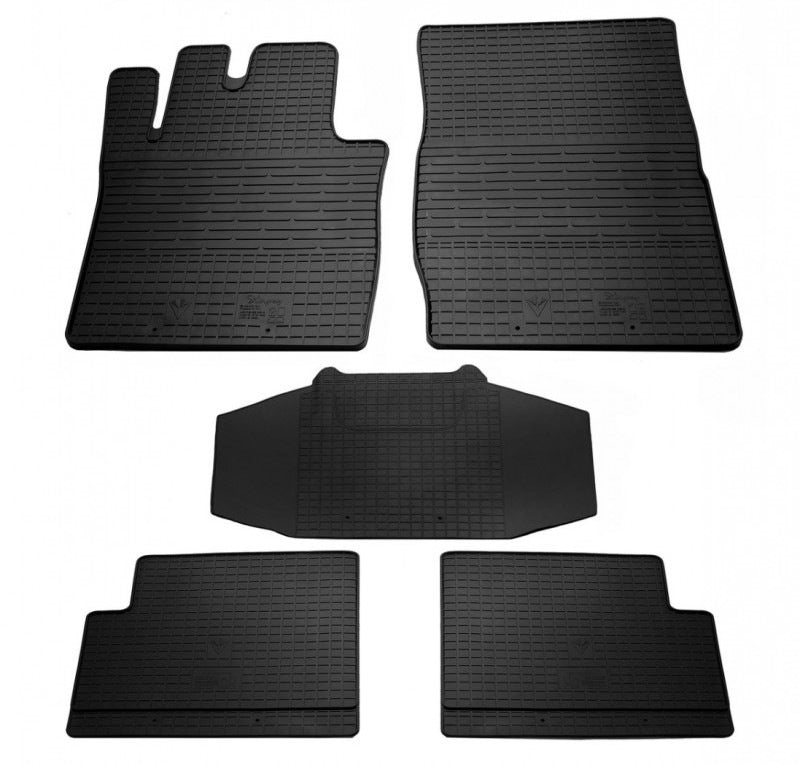 Rubber Floor Mats Stingray (5 pcs) for Mercedes G class W460-462 1979-1992 - image 1