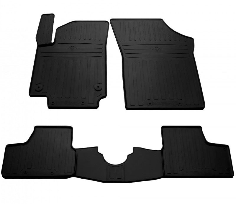 Rubber Floor Mats Stingray (4pcs) for Skoda Citigo 2011-2020 - image 1
