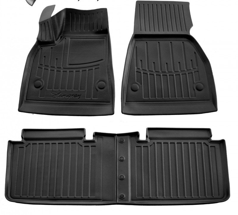 Stingray 3D Rubber Floor Mats (2012-2021) for Tesla Model S 2012– - image 4