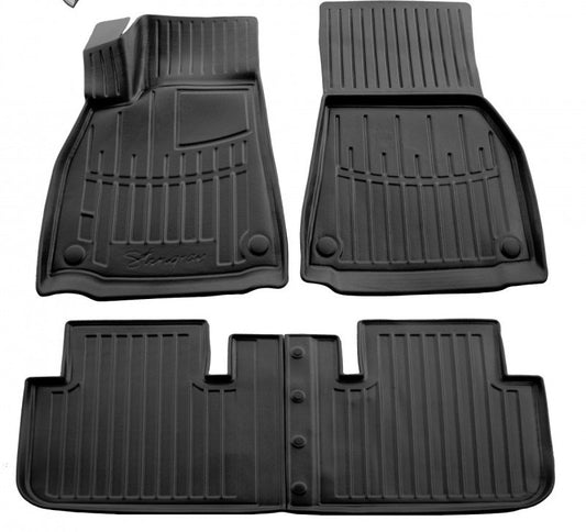 Rubber Floor Mats Stingray 3D (2021+) for Tesla Model S 2012– - image 1