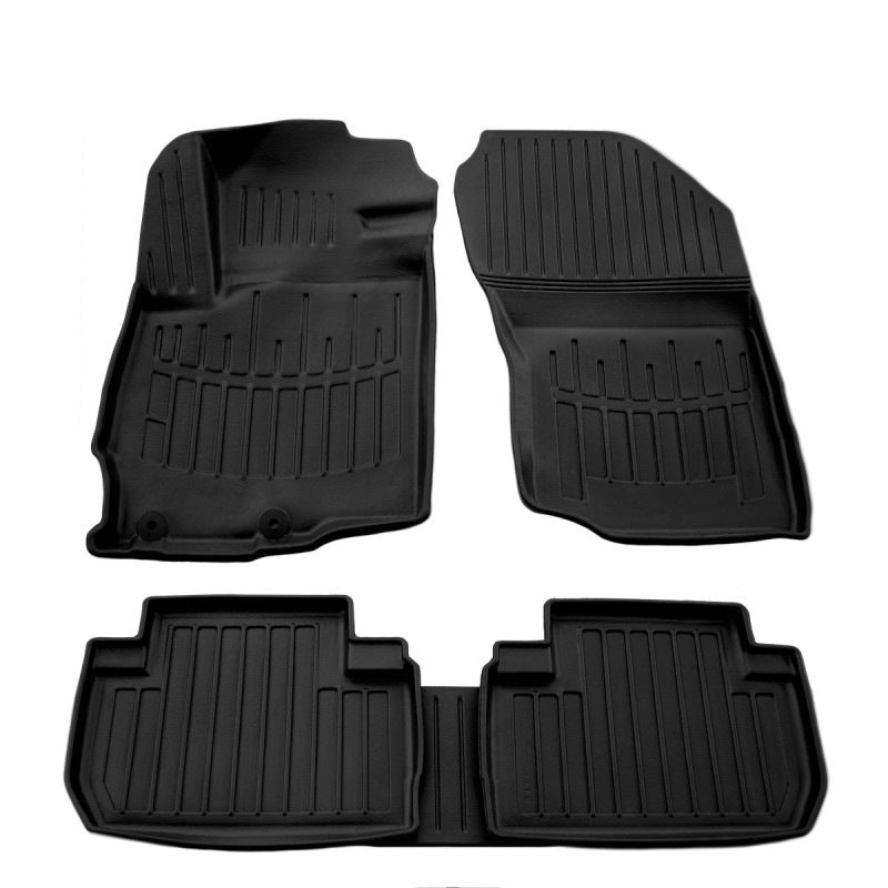 Stingray 3D Rubber Floor Mats (5 pcs, Polyurethane) for Mitsubishi Outlander 2012-2021 - image 1