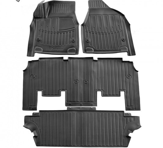Stingray 3D Rubber Floor Mats (4 pcs) for Chrysler Pacifica 2016- - image 1