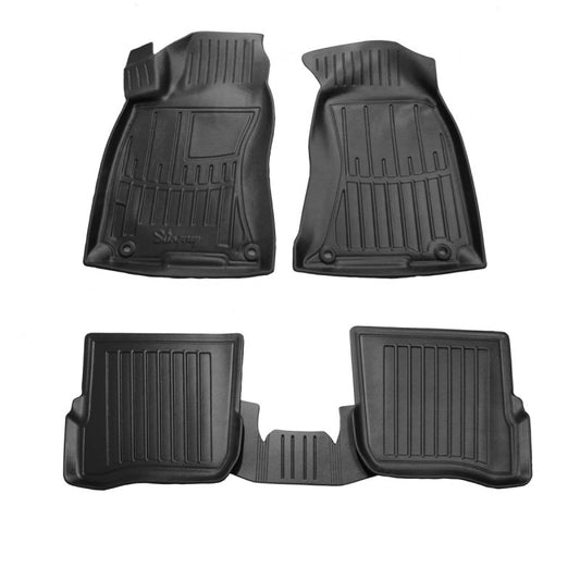 Stingray 3D Rubber Floor Mats (5 pcs, Polyurethane) for Volkswagen Passat B5 1997-2005 - image 1