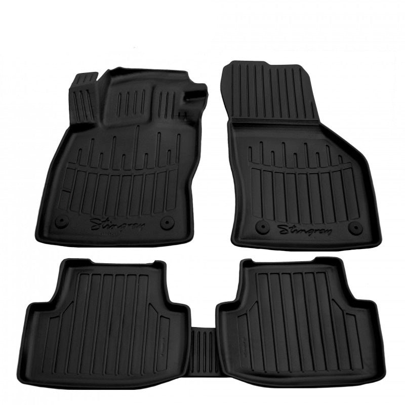 Stingray 3D Rubber Floor Mats (5 pcs, Polyurethane) for Volkswagen Passat B8 2015-2023 - image 1