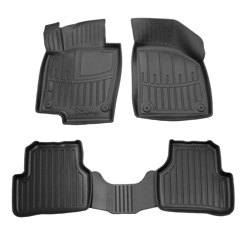 Stingray 3D Rubber Floor Mats (5 pcs, Polyurethane) for Volkswagen Passat B6 2006-2012 - image 1