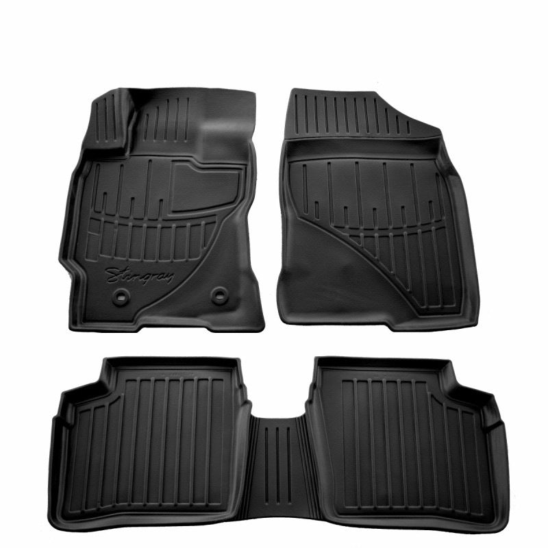 Stingray 3D Rubber Floor Mats (5 pcs, Polyurethane) for Toyota Prius 2003-2009 - image 1