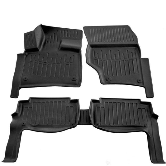 Stingray 3D mats (5 pcs, polyurethane) for Audi Q7 2005-2015 - Reelken Auto