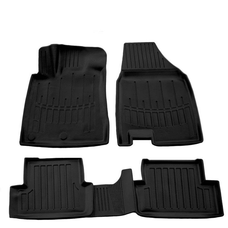 Stingray 3D rugs (4 pcs, polyurethane) for Nissan Qashqai 2010-2014 - Reelken Auto