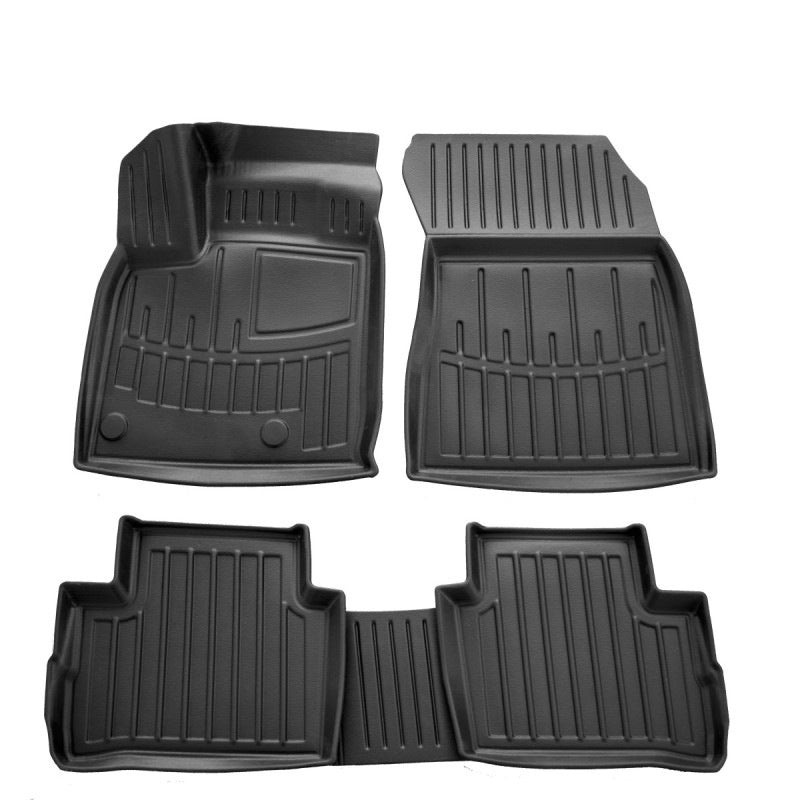 Stingray 3D Rubber Floor Mats (5 pcs, Polyurethane) for Nissan Qashqai 2021- - image 1