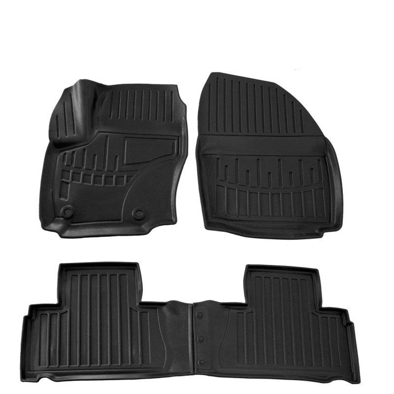 Mats Stingray 3D (OWAL clips) (4 pcs, polyurethane) for Ford S-Max 2007-2014 - Reelken Auto