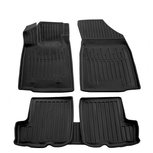 Stingray 3D rugs (5 pcs, polyurethane) for Dacia Sandero 2007-2013 - Reelken Auto