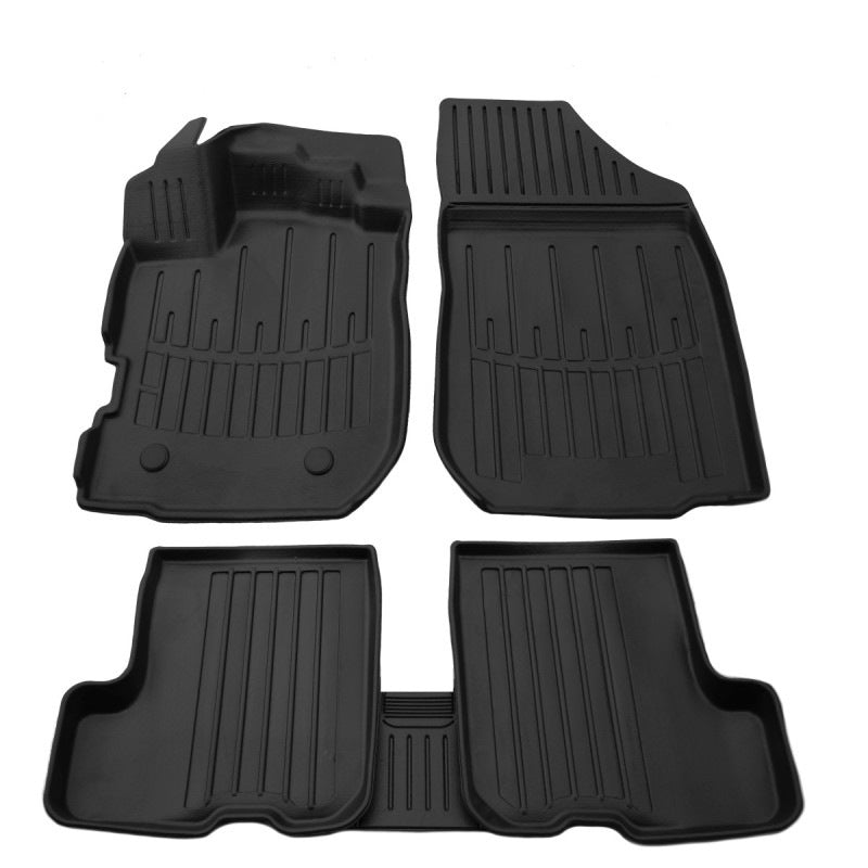 Stingray 3D Rubber Floor Mats (5 pcs, Polyurethane) for Renault Sandero 2013-2022 - image 1