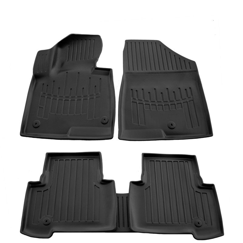 Stingray 3D Rubber Floor Mats (5 pcs, Polyurethane) for Hyundai Santa Fe 3 2012-2018 - image 1