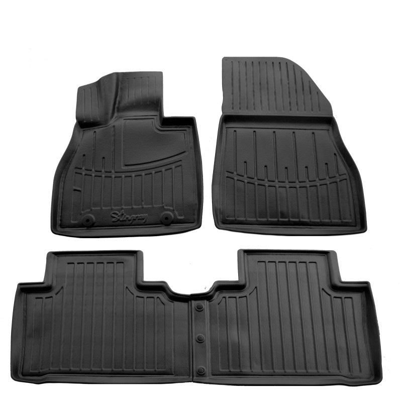 Stingray 3D Rubber Floor Mats (4 pcs) for BYD Song L for BYD Song Plus EV 2020– - image 1