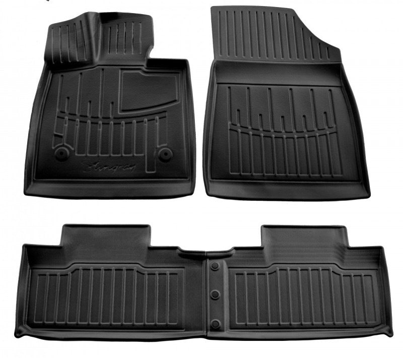 Rubber Floor Mats Stingray 3D (4 pcs) for BYD Song Plus EV for BYD Song 2023- - image 1