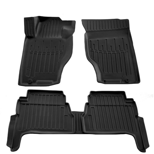 Stingray 3D Rubber Floor Mats (5 pcs, Polyurethane) for Kia Sorento I BL 2002-2009 - image 1