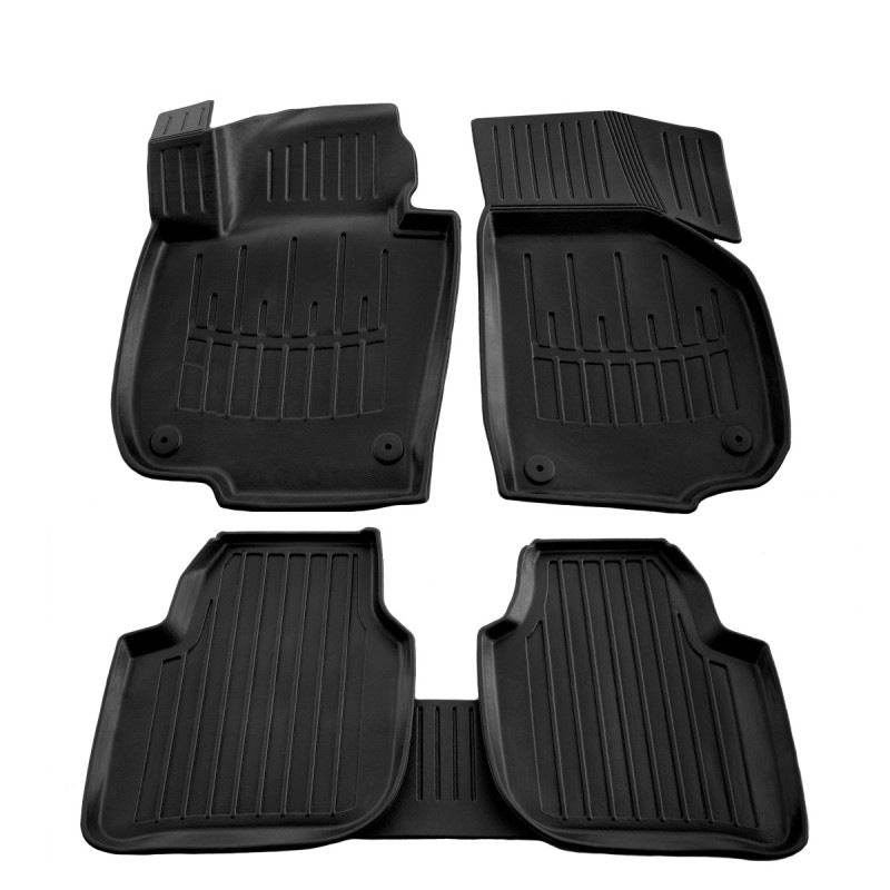 Stingray 3D rugs (5 pcs, polyurethane) for Skoda Superb 2009-2015 - Reelken Auto