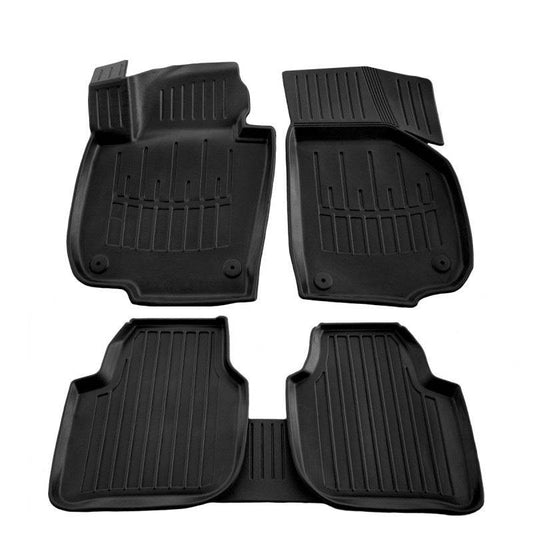 Stingray 3D rugs (5 pcs, polyurethane) for Skoda Superb 2009-2015 - Reelken Auto