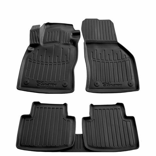 Stingray 3D Rubber Floor Mats (5 pcs, Polyurethane) for Skoda Superb 2015-2024 - image 1