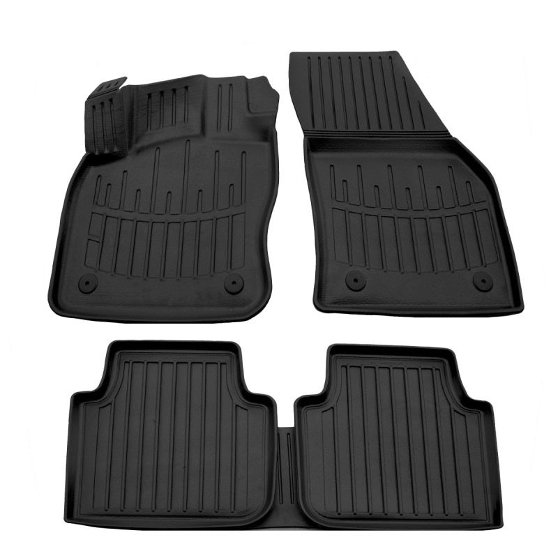 Stingray 3D Rubber Floor Mats (5 pcs, Polyurethane) for Skoda Kodiaq 2016-2023 - image 1