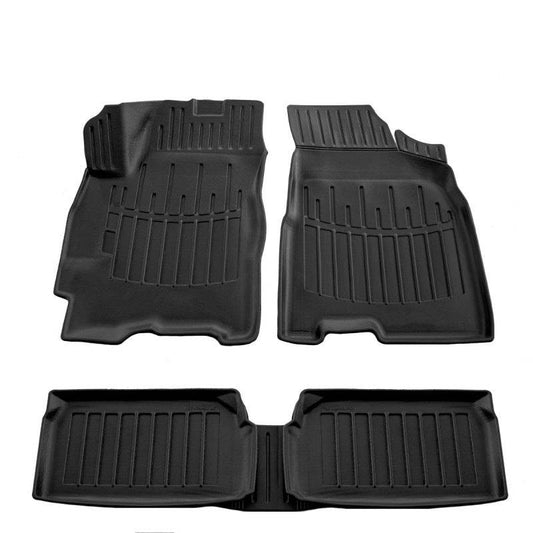Stingray 3D mats (5 pcs, polyurethane) for Chery Tiggo 2 - Reelken Auto