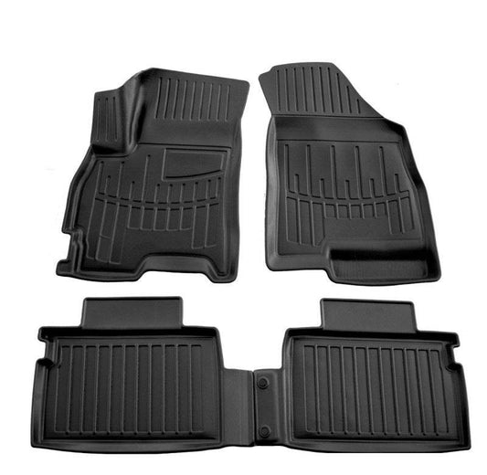 Stingray 3D mats (5 pcs, polyurethane) for Chery Tiggo 4 - Reelken Auto
