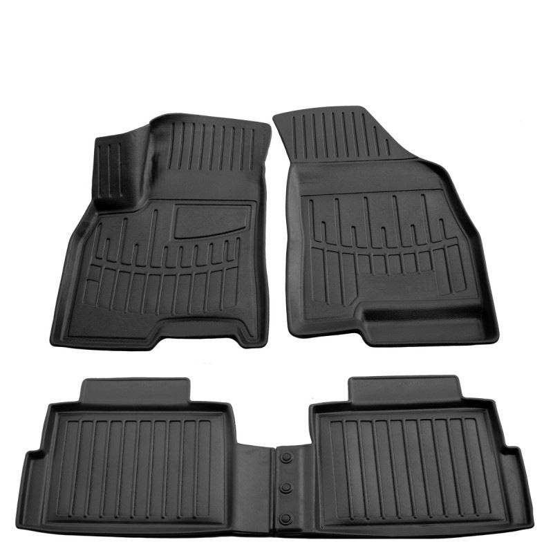 Stingray 3D mats (4 pcs, polyurethane) for Chery Tiggo 7 2016-2019 - Reelken Auto