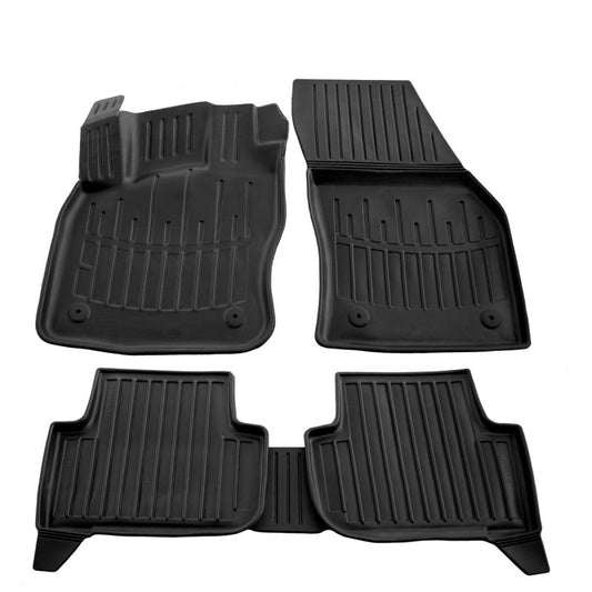 Stingray 3D Rubber Floor Mats (5 pcs, Polyurethane) for Volkswagen Tiguan 2016-2023 - image 1