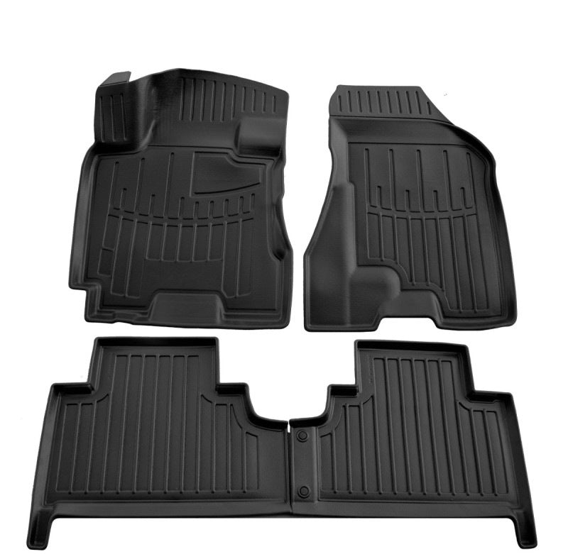 Stingray 3D Rubber Floor Mats (4 pcs, Polyurethane) for Hyundai Tucson JM 2004- - image 1