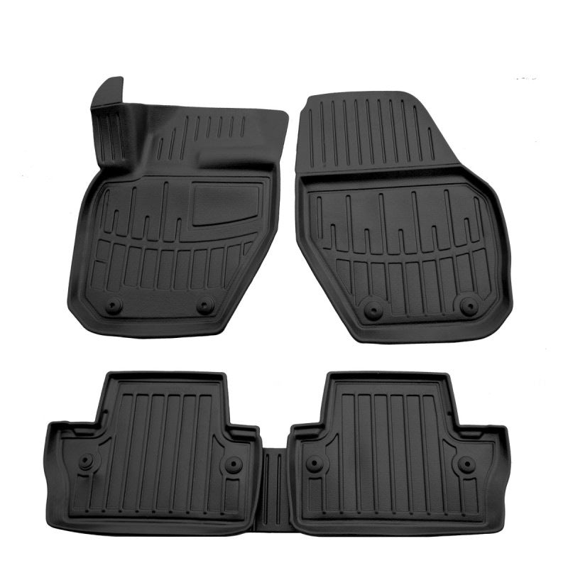 Stingray 3D Rubber Floor Mats (5 pcs, Polyurethane) for Volvo V60 2011-2018 - image 1