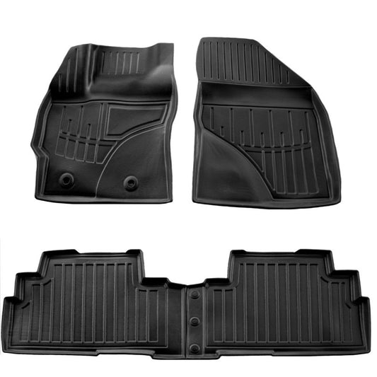 Rubber Floor Mats Stingray 3D (2009-2018, 4 pcs) for Toyota Verso 2009–2018 - image 1