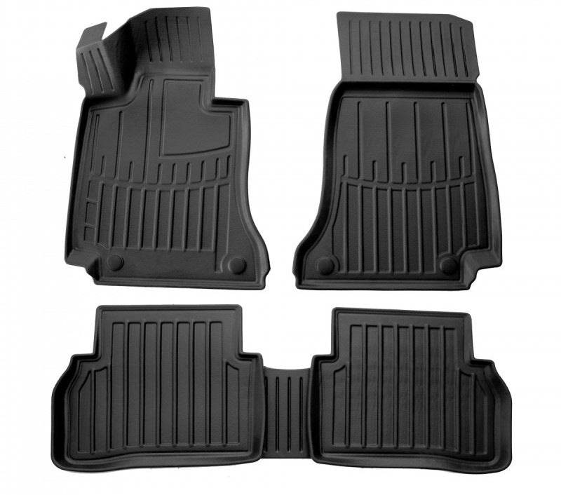 Stingray 3D mats (5 pcs, polyurethane) for Mercedes C-class W205 2014-2021 - Reelken Auto