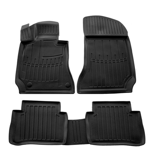 Stingray 3D mats (5 pcs, polyurethane) for Mercedes E-class W212 2009-2016 - Reelken Auto
