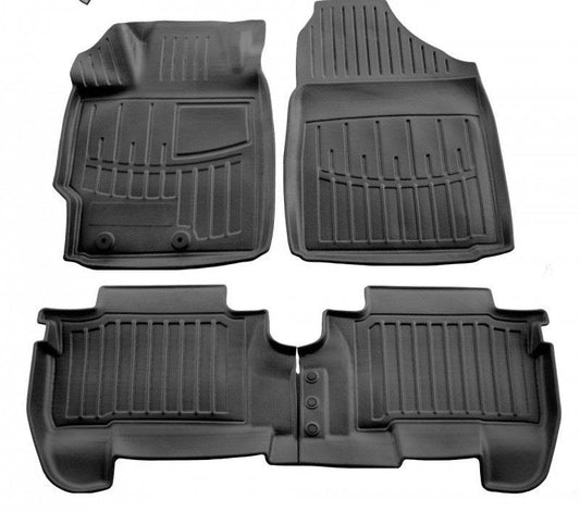 Stingray 3D mats (4 pcs) for Toyota Yaris 2006-2011 - Reelken Auto
