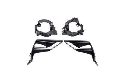 Fog light inserts (2 pcs, 2017+) for Toyota Land Cruiser Prado 150 - image 1