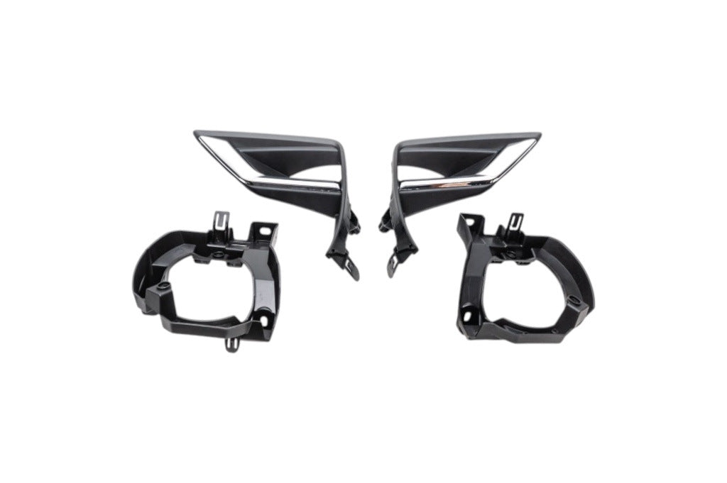 Fog light inserts (2 pcs, 2017+) for Toyota Land Cruiser Prado 150 - image 2