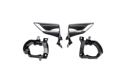 Fog light inserts (2 pcs, 2017+) for Toyota Land Cruiser Prado 150 - image 2