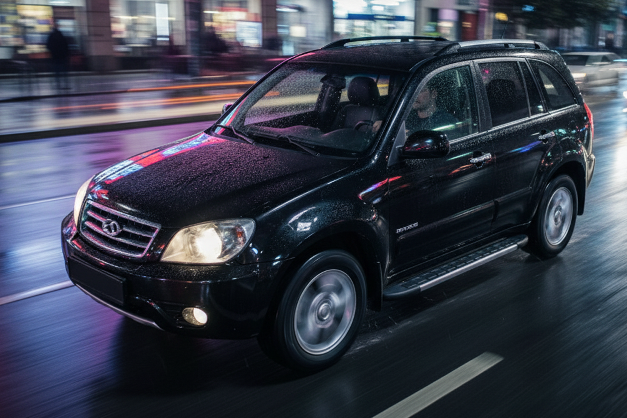 Side Steps Duru (2 pcs, Aluminum) for Chery Tiggo 3 2005- - image 1