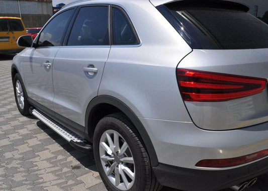 Lateral platforms Allmond (2 pieces, aluminum) for Audi Q3 2011-2019 - Reelken Auto