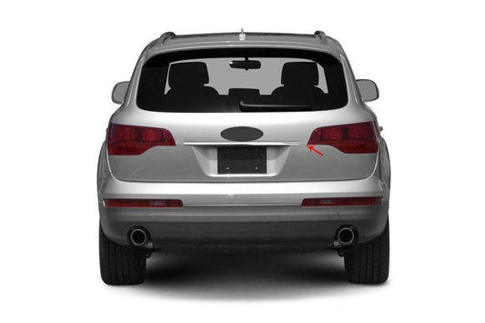 Chrome bar above the number OmsaLine (stainless steel) for Audi Q7 2005-2015 - Reelken Auto