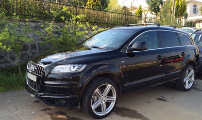 Roof rack (cross bars) for integrated roof rails lockable WingCarrier V2 (2 pcs) for Audi Q7 2005-2015 - image 21