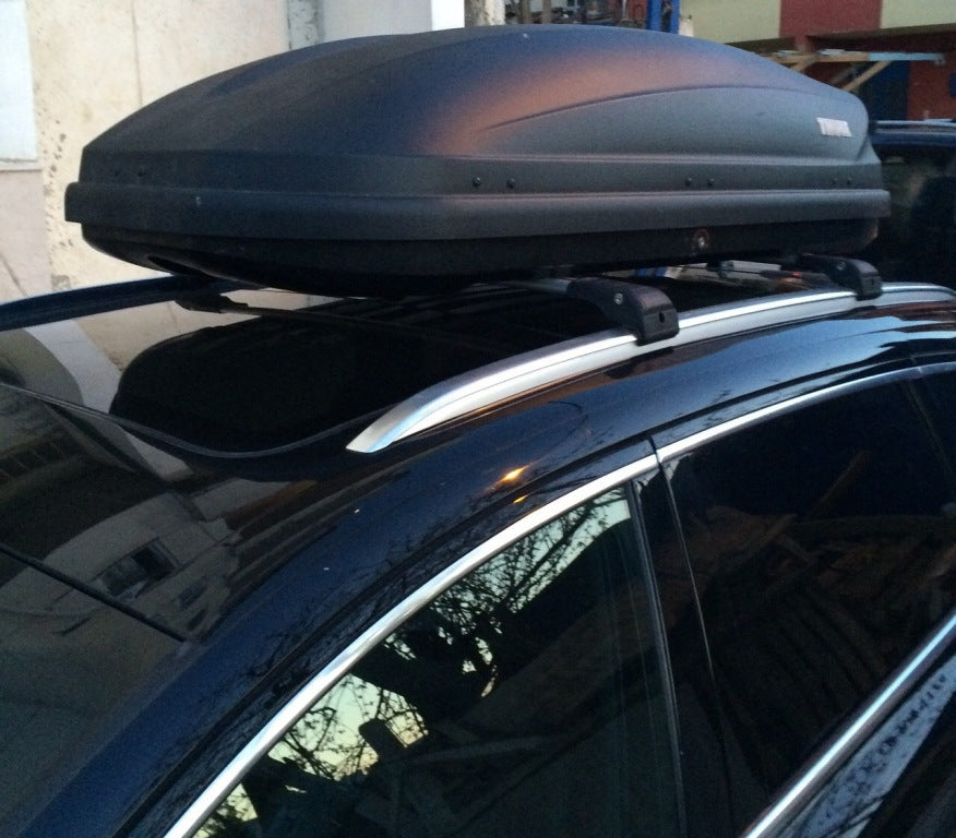 Roof rack (cross bars) for integrated roof rails lockable WingCarrier V2 (2 pcs) for Audi Q7 2005-2015 - image 18
